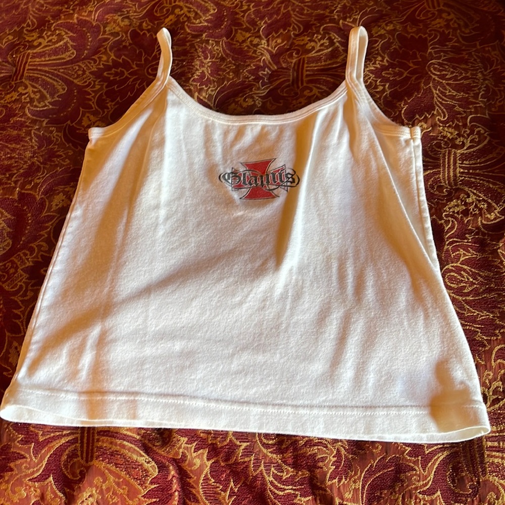 Gaziani White Tank Top